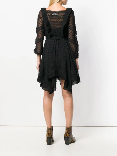 Shop Zimmermann Unbridled Hanky Dress - Black