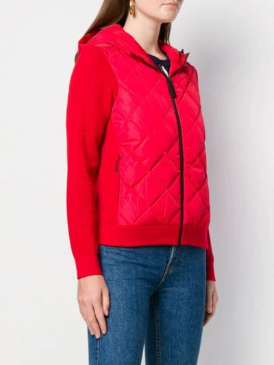 Shop Canada Goose Padded Front Jacket In Red