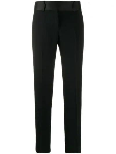Shop Ermanno Scervino High-waisted Pleated Trousers In Black