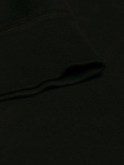 Shop Dsquared2 Icon Print Sweatshirt In Black