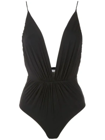 Shop Clube Bossa Merle Swimsuit In Black