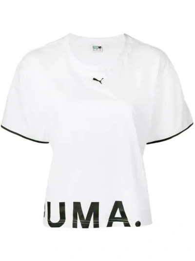 Shop Puma Chase Tee In White