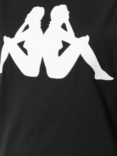 Shop Kappa Logo Print T In Black