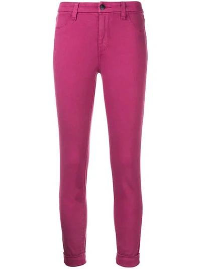 Shop J Brand Skinny Jeans In Pink