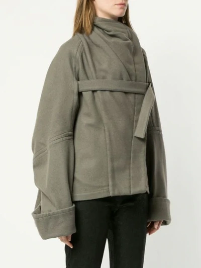 Shop Ann Demeulemeester Gregory Jacket - Grey