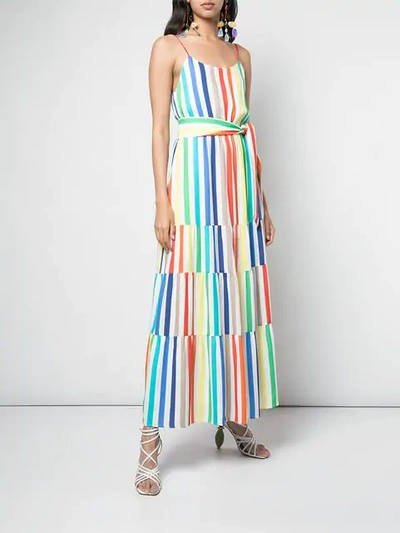 Shop Alice And Olivia Janan Maxi Dress In White