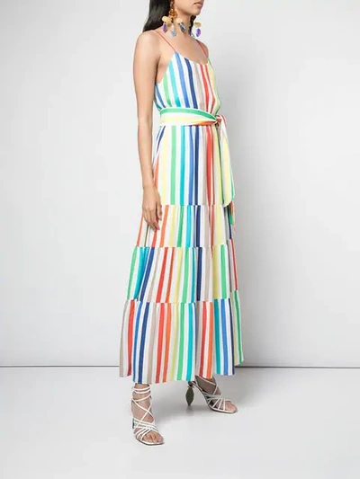 Shop Alice And Olivia Janan Maxi Dress In White