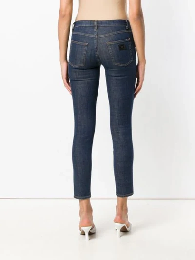 Shop Dolce & Gabbana Klassische Skinny-jeans In Blue