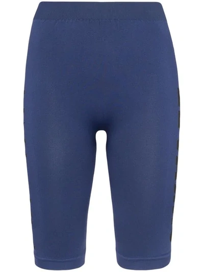 Shop Ben Taverniti Unravel Project Unravel Project Klassische Radlerhose - Blau In Blue