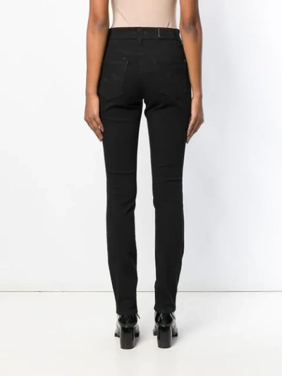 Shop Cambio Slim Fit Trousers In Black