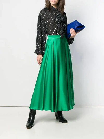 Shop Msgm Full Maxi Skirt In 36