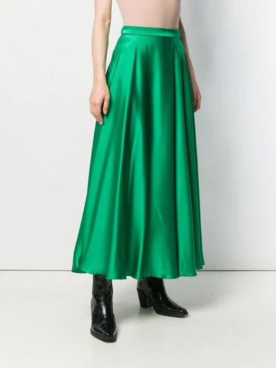 Shop Msgm Full Maxi Skirt In 36