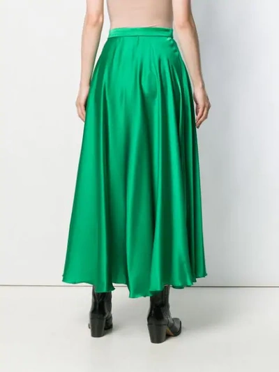 Shop Msgm Full Maxi Skirt In 36
