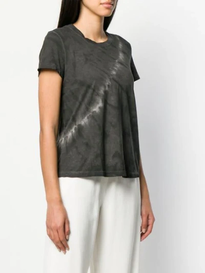 Shop James Perse Round Neck T-shirt In Grey