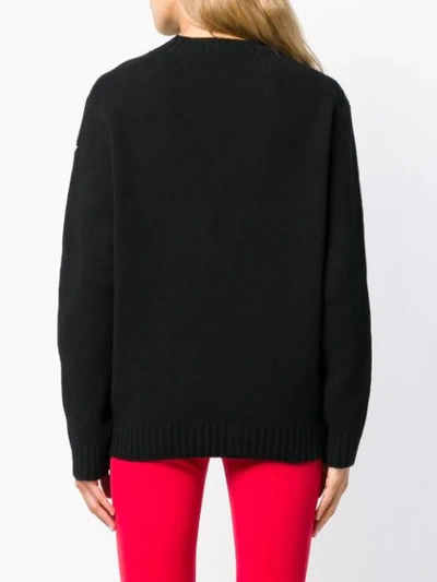 Shop Moncler St.mortiz Sweater In 999 Black