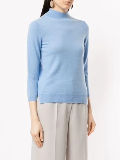 Shop Anteprima Cashmere Jumper - Blue