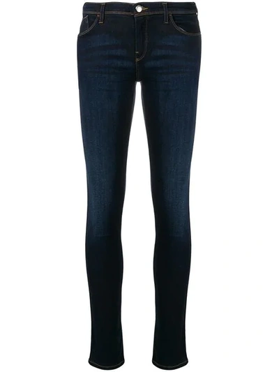 Shop Emporio Armani Skinny Jeans In Blue