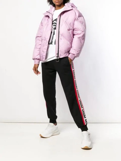 Shop Ienki Ienki Short Puffer Jacket In Pink