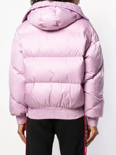 Shop Ienki Ienki Short Puffer Jacket In Pink