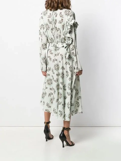 ACT N°1 RUFFLED MIDI DRESS - 大地色