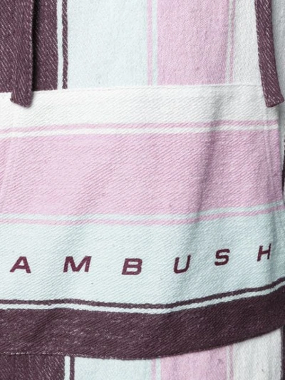 Shop Ambush Colour Block Print Tunic In Pink