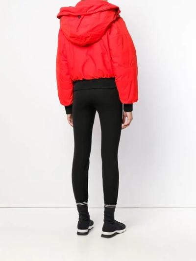 Shop Dsquared2 Padded Down Jacket In Red