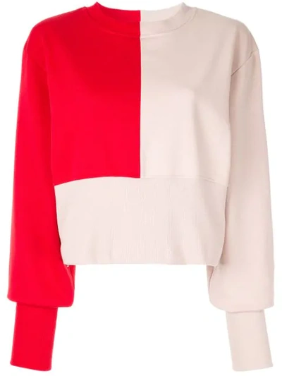 Shop Vaara 'maeve' Sweatshirt In Red