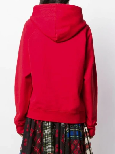 Shop Dsquared2 Born In Canada Hoodie In Red
