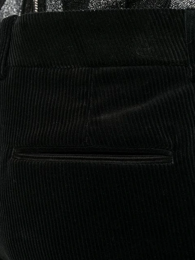 Shop Saint Laurent Classic Slim-fit Trousers In Black