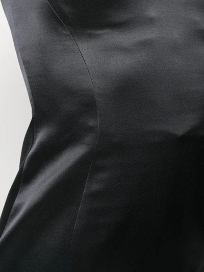 Shop Versace Besticktes Abendkleid In Black