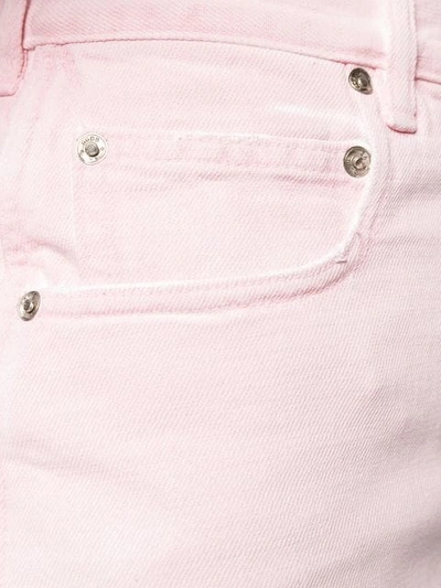 Shop Golden Goose High Waisted Jeans In Pink