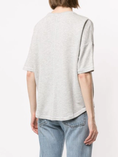 Shop Rag & Bone 'marlon' T-shirt - Grau In Grey