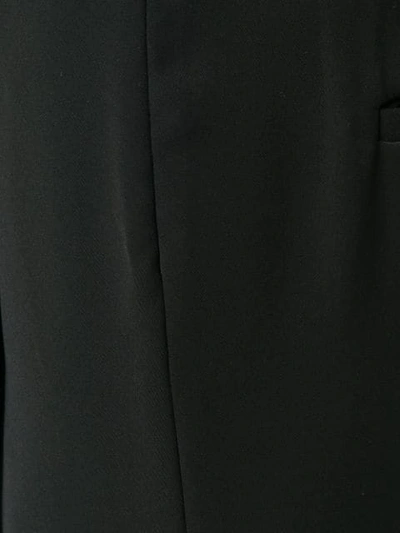 Shop Michael Michael Kors Flared Leg Trousers In Black