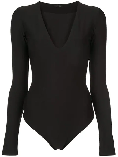 Shop Alix Dover Bodysuit In Black