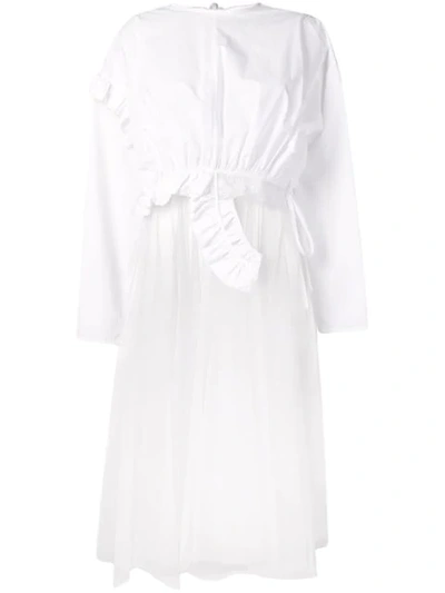 Shop Act N°1 Panelled Long Tunic In White