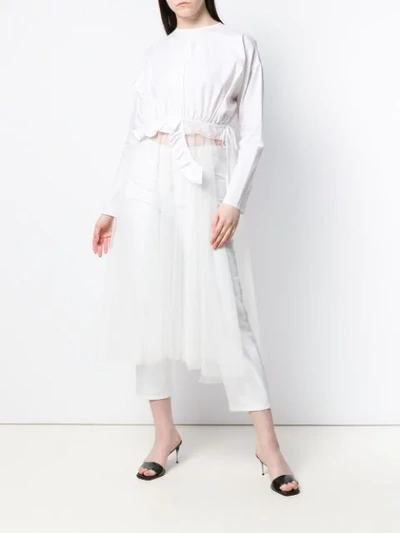 Shop Act N°1 Panelled Long Tunic In White