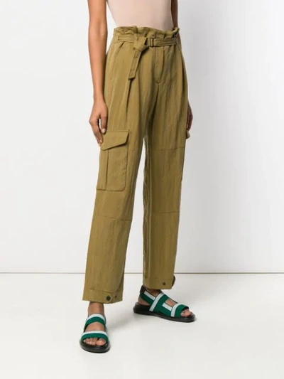 RAG & BONE TILDA CARGO TROUSERS - 绿色