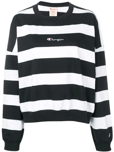 Champion pinstripe sweatshirt sale