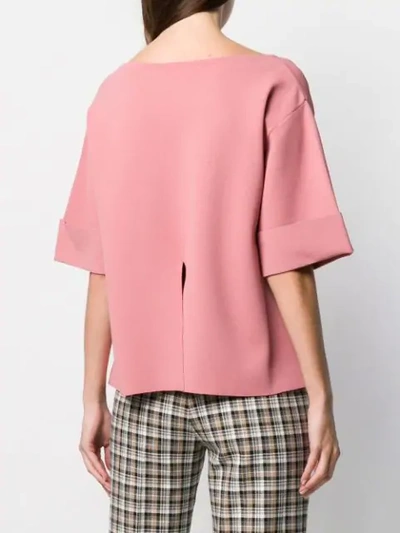 Shop Stella Mccartney Boxy Fit T-shirt In Pink