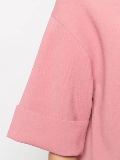 Shop Stella Mccartney Boxy Fit T-shirt In Pink