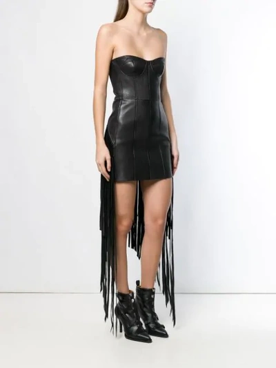 Shop Natasha Zinko Corset Mini Dress In Black