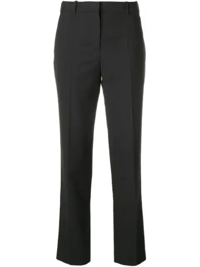 Shop Givenchy Straight Tailored Trousers In Black