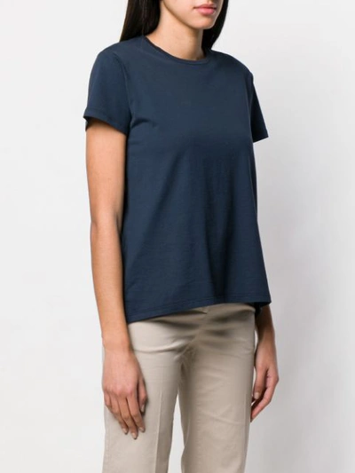 Shop Aspesi Relaxed Fit T-shirt In Blue