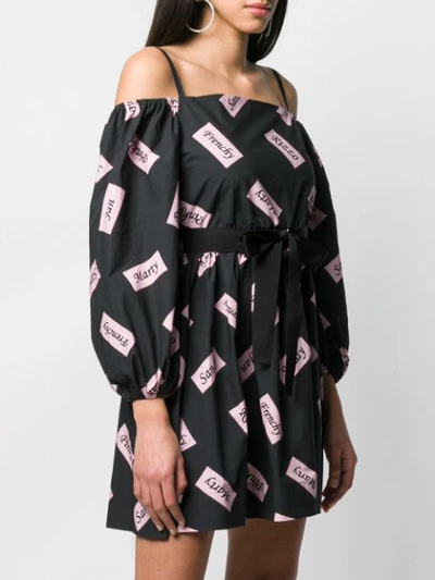 Shop Pinko Printed Cold In Black