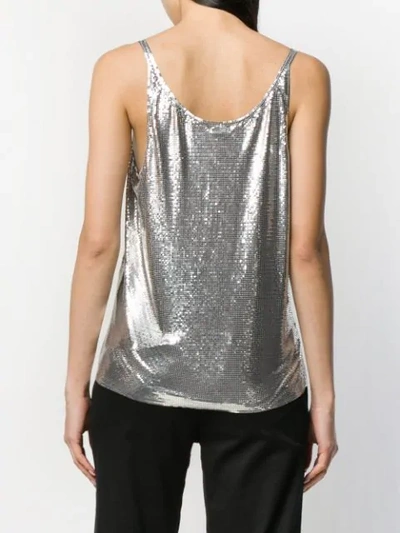 Shop Paco Rabanne Chainmail Vest - Silver