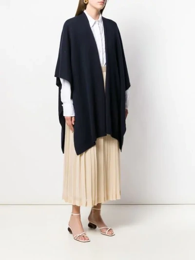 Shop The Row Loose Fit Cardi-coat In Blue