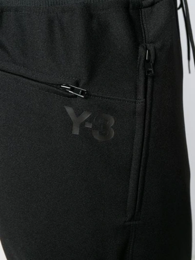 Shop Y-3 Tapered Sweatpants In Black