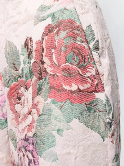 Pre-owned Comme Des Garçons 1999's Floral Culottes In Pink