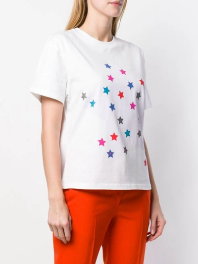 Shop Ps By Paul Smith 'stars' T-shirt In White