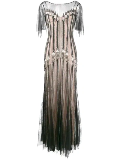 Shop Temperley London Moonlight Gown In Black